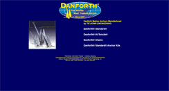 Desktop Screenshot of danforthanchors.com